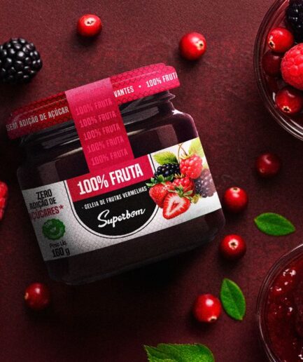 Geleia de Frutas Vermelhas