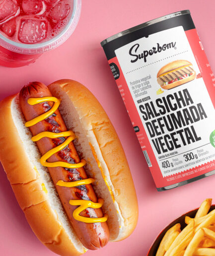 Salsicha Defumada Vegetal