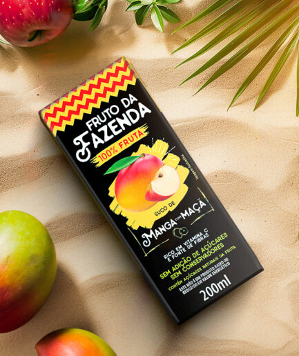 Manga com Maçã Fruto da Fazenda