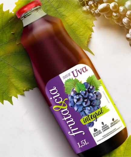Suco de Uva Integral fruta&cia